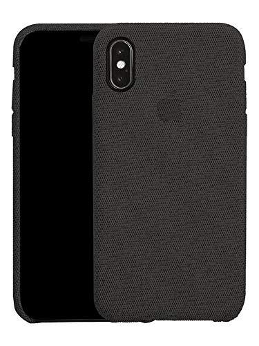KShop Fabric Cover For iPhone X / XS - Black
