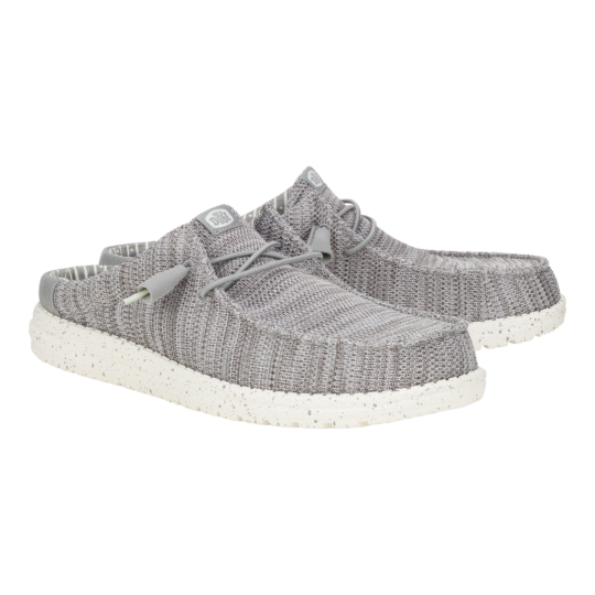 HEYDUDE shoes Wally Slip Stretch Sox - Granite Grey - view 2
