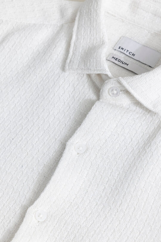 SNITCH RelaxKnit White Shirt - view 2