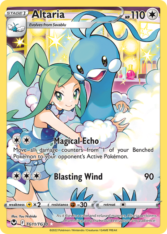 Rare holo swsh12tg-tg11 – Pokémon Altaria - TG11/TG30 - Rare Holo [swsh12tg-TG11] [Ultra] - Altaria - TG11/TG30 - Rare Holo