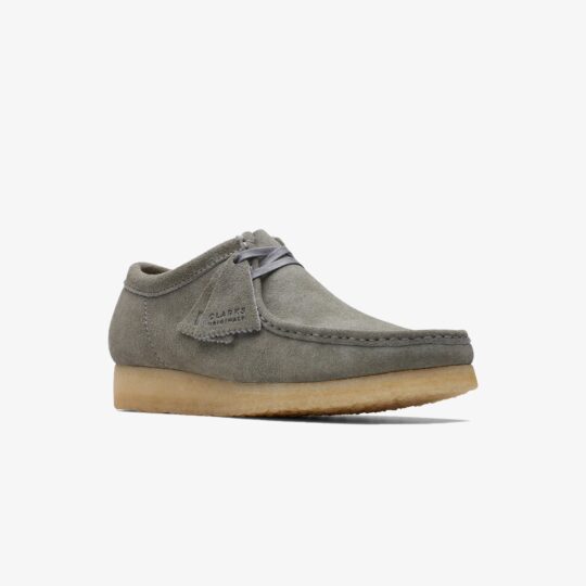 Wallabee grey suede – Clarks Originals | WALLABEE { GREY SUEDE