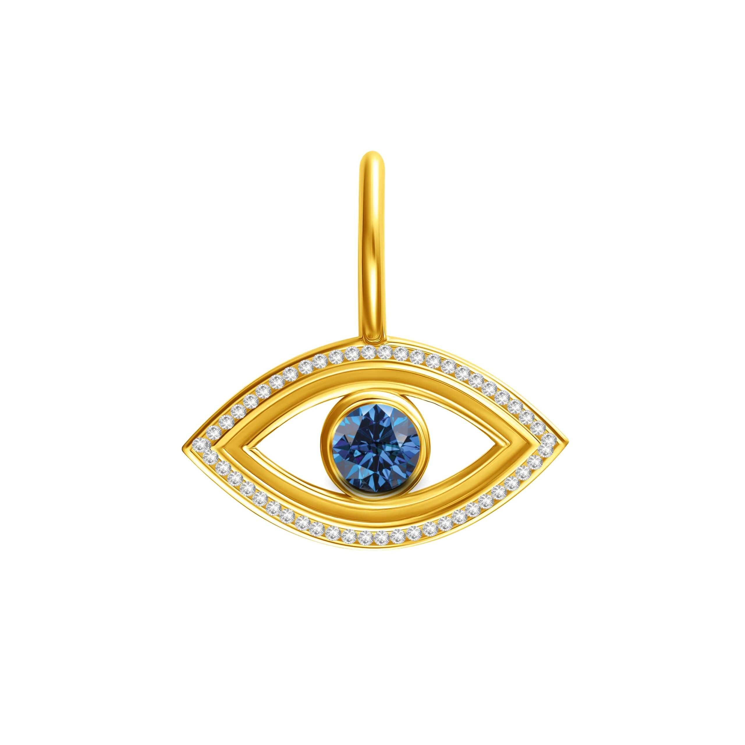 Gemsmantra The Evil Eye Pendant - view 6