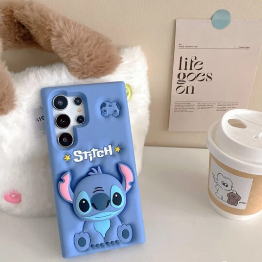 Peeperly Adorable Playful Alien Stitch Cartoon Case - Samsung