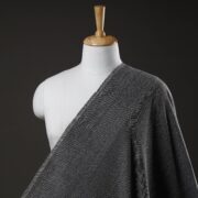 AHA VASTRA HANDLOOM Black - Jhiri Pure Handloom Cotton Fabric