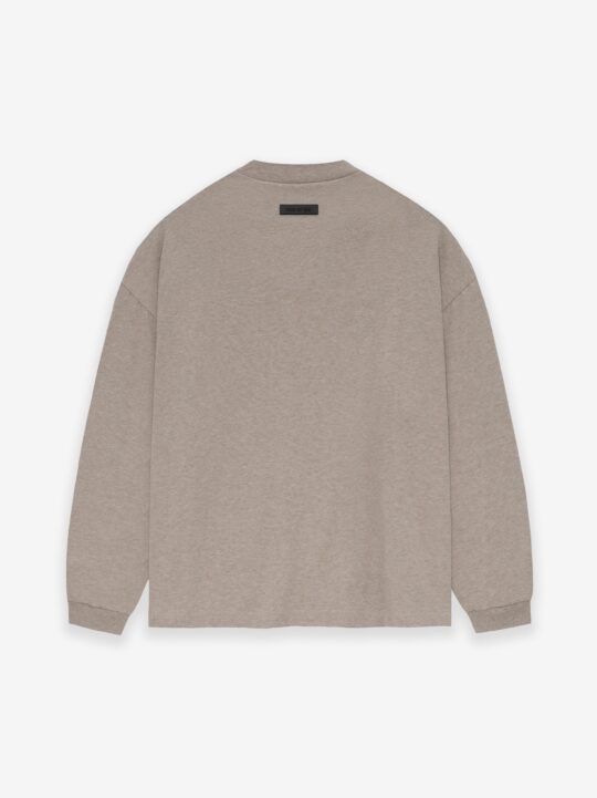 Essentials LS Tee – Core Heather - view 2