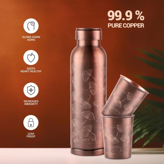 Copper Elegante Bottle Gift Set (Milton) - view 2