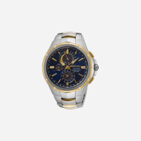 Seiko Coutura Perpetual Solar Watch SSC798P1 Men's