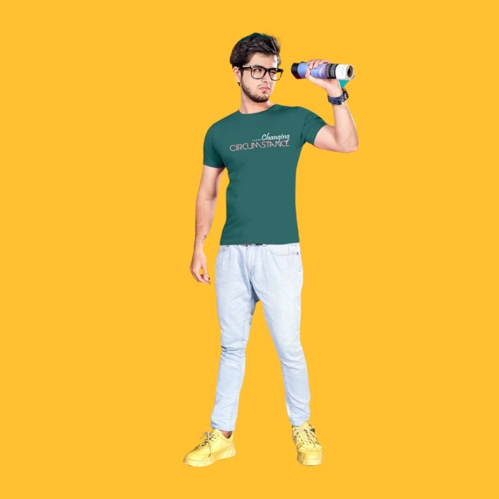 BlackTree (THHOR Series) ROUND NECK GREEN TEES