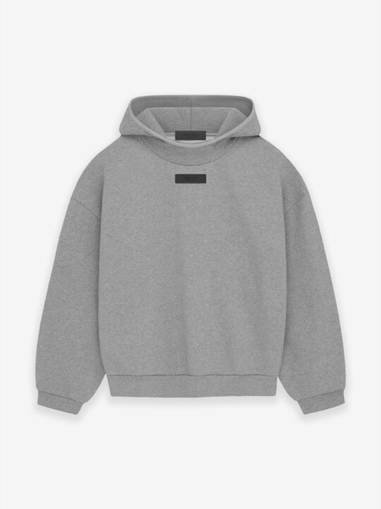 ESSENTIALS Pullover Hoodie – Dark Heather Oatmeal