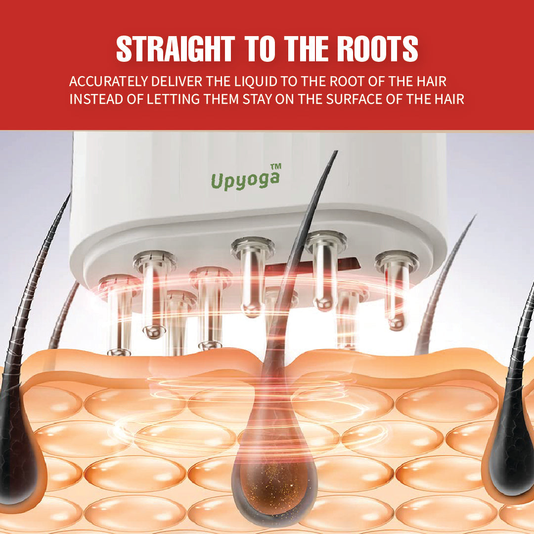 Cash on Delivery Available Upyogaa Red Light Therapy Electric Scalp Massager & Hair Oil Applicator | 1 Year Warranty - view 7