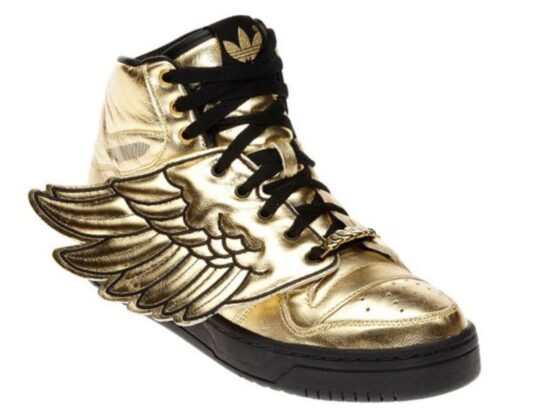 adidas JS Wings 1.0 Jeremy Scott Metallic Gold - view 2