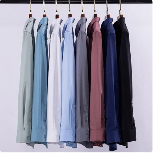 BlackTree Premium Cotton Solid Shirt for Man (Peech) - view 2