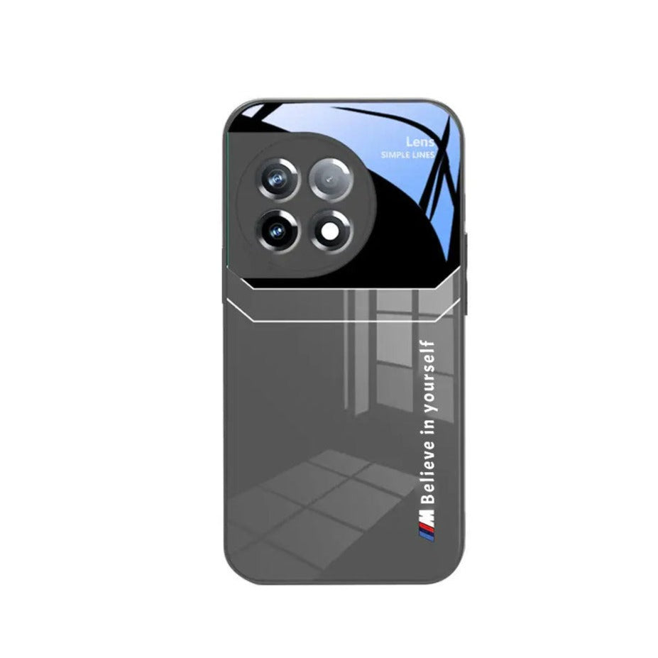 Million Cases Sleek Large Window Glass Case - OnePlus