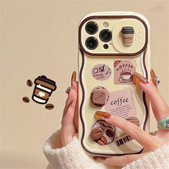 Peeperly 3D Cafe Vibes Sliding Lens Case – No Color - view 2