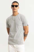 SNITCH EasyEssentials Grey Melange T-Shirt