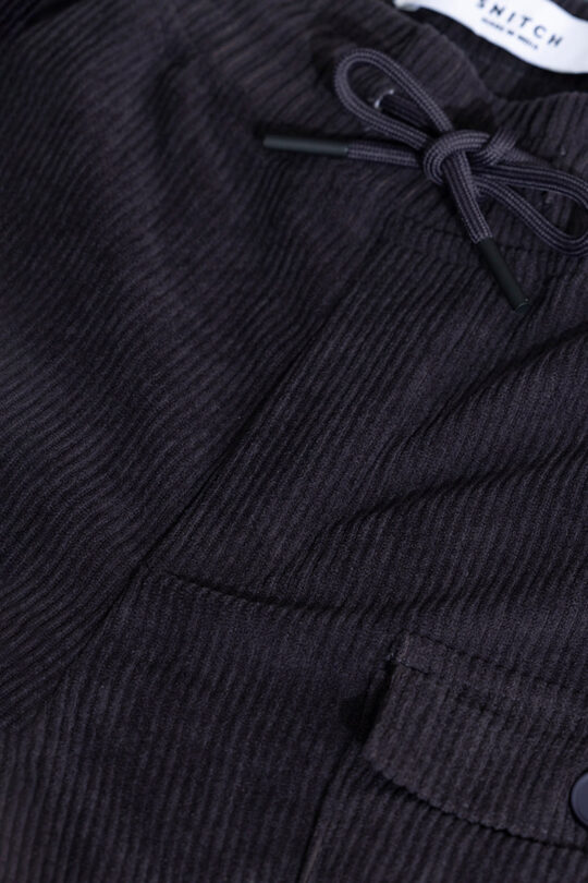 BlackTree Cullin Iron Grey Corduroy Cargo Pant - view 2