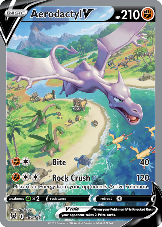 Rare ultra swsh11-180 – Pokémon Aerodactyl V - 180/196 - Rare Ultra [swsh11-180] [Ultra] - Aerodactyl V - 180/196 - Rare Ultra