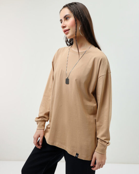 BlackTree Brown Oversized dresses - view 2