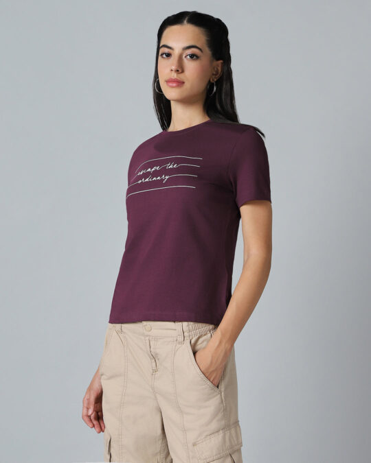 BlackTree Purple Printed Dresses - view 2
