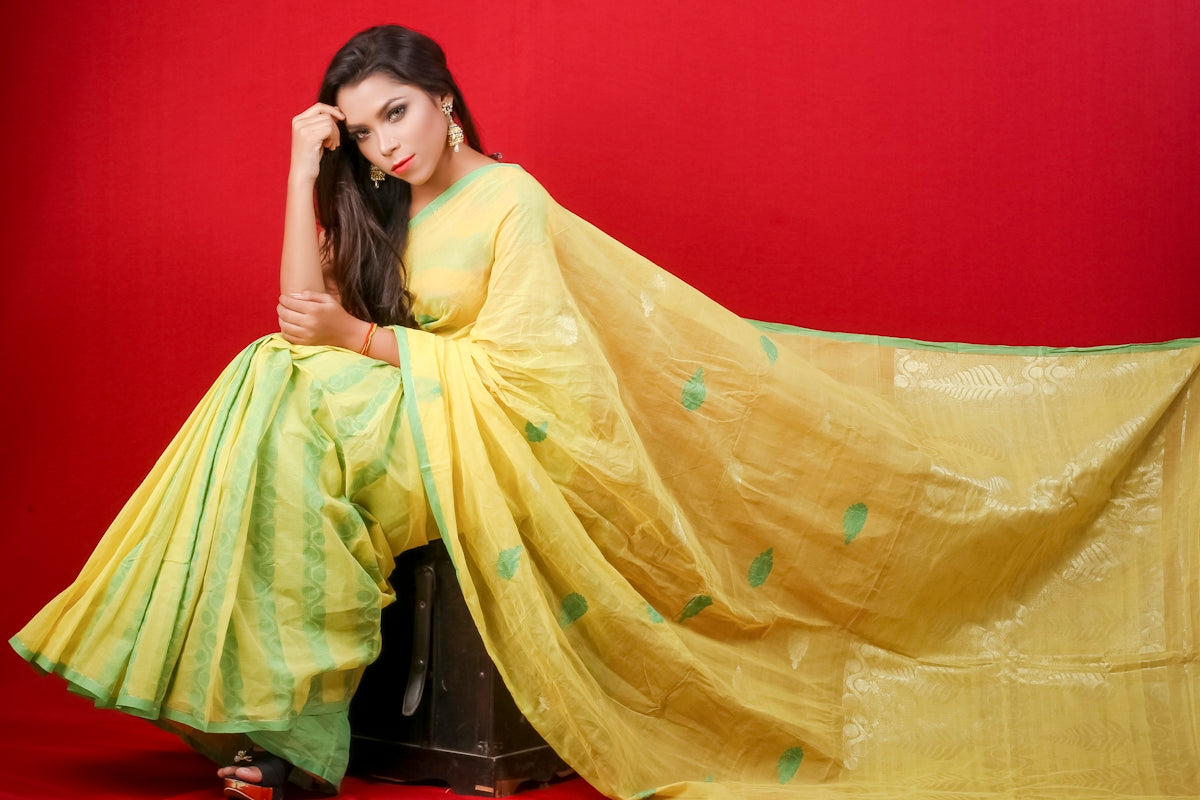 The Ascendancy of Office Wear: Discover Linen Sarees Available Online