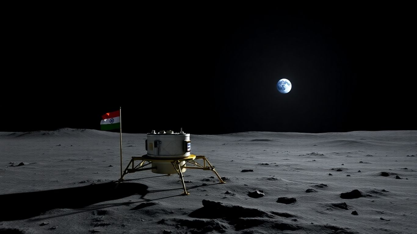India’s Giant Leap: Chandrayaan 3’s Historic Moon Landing